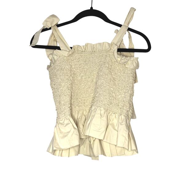 Mable- For The Girls Cream Top - S - Picture 5 of 6